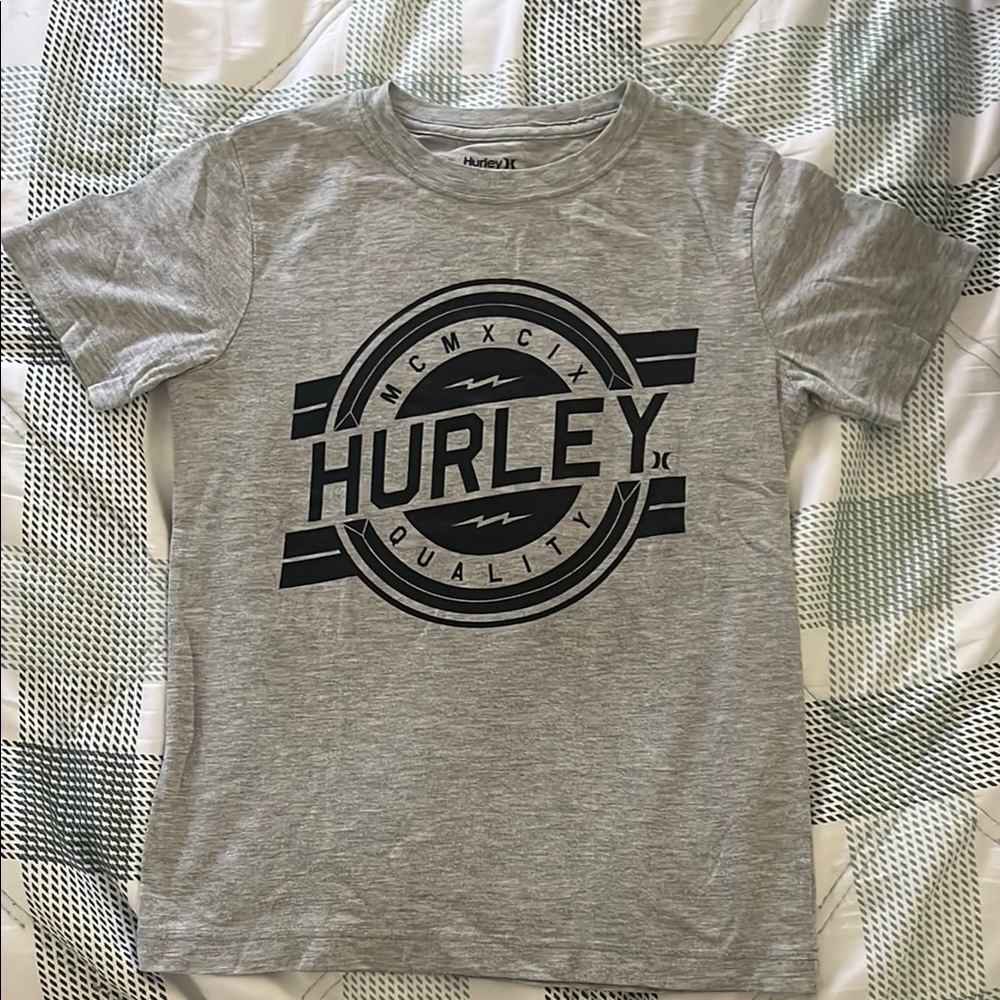 Boys - Hurley Gray Graphic T-Shirt